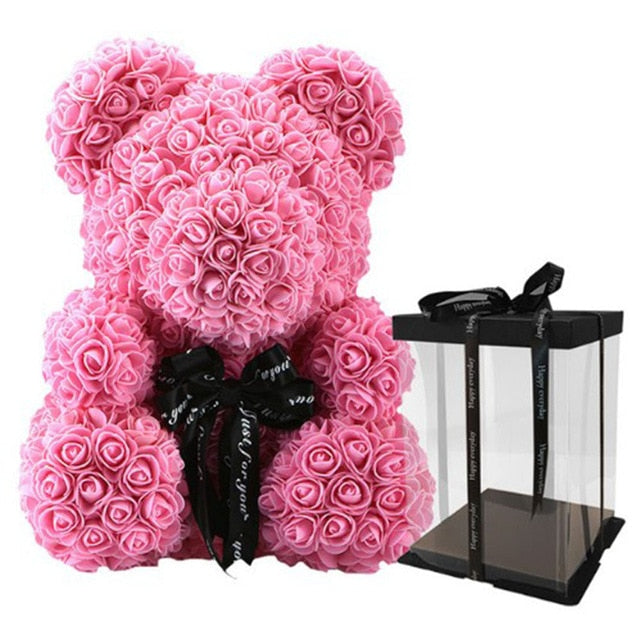 Rose Bears (40cm) with Gift Box